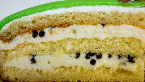 Inside of Modern Pastry Bomba Slice