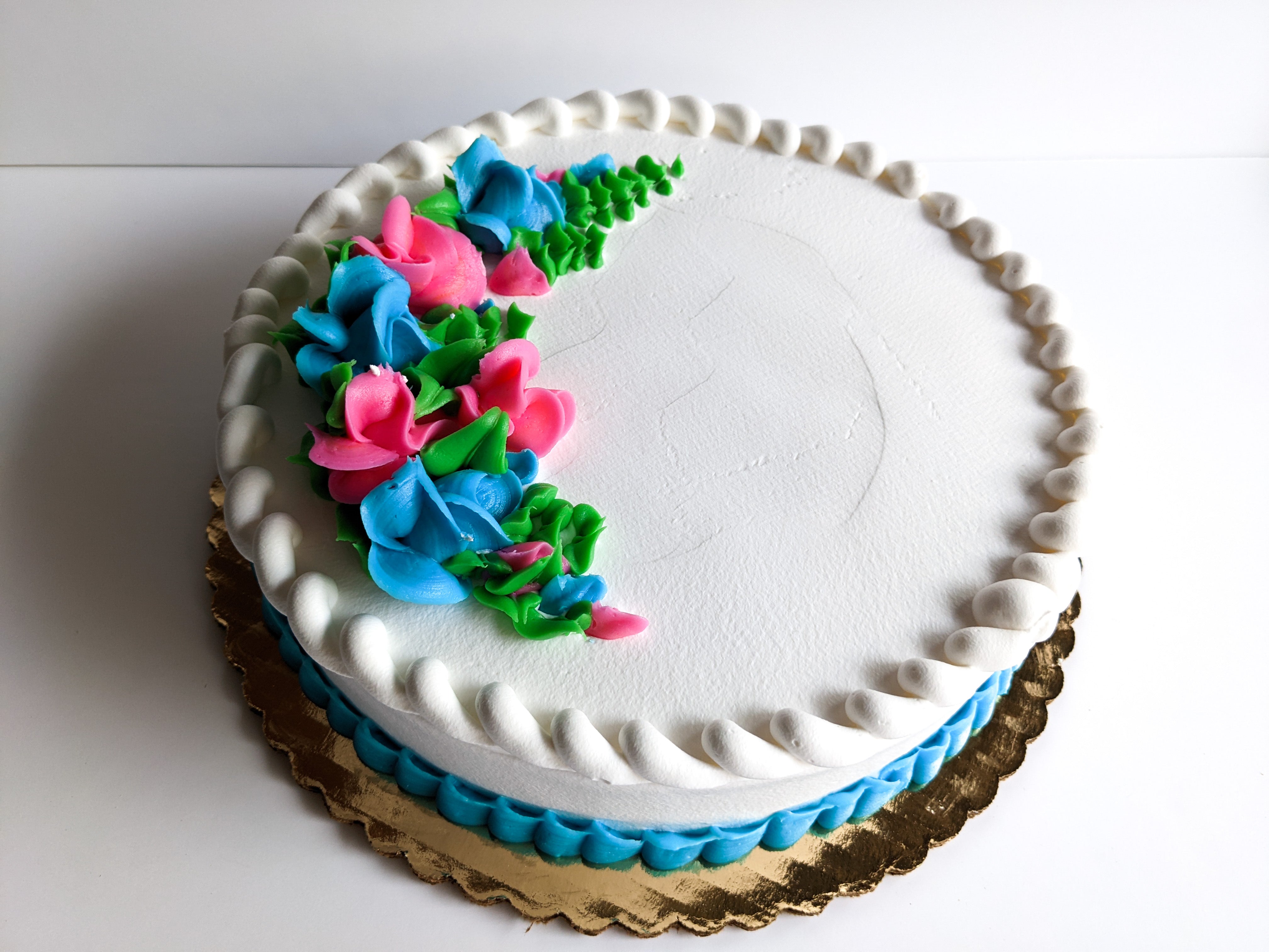 Blank Cake Template